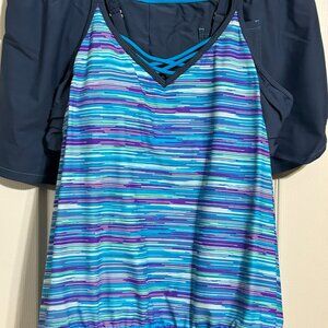 FREE COUNTRY Tankini set. (1216)